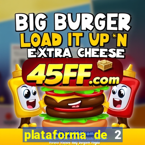 plataforma de 2 reais bet